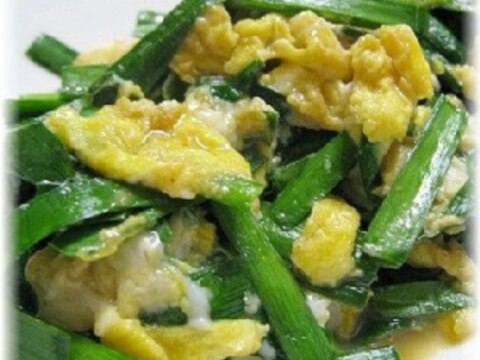 ささっと炒め物!簡単にら玉